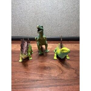 Lot Of 3 GREENBRIER INTERNATIONAL Dinosaur Figure Toys